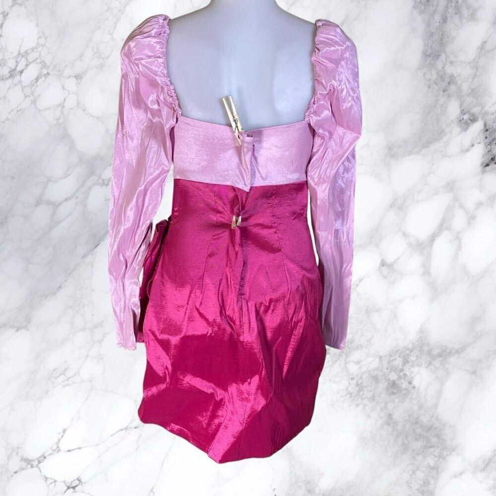 Lovers and Friends Banks Mini Dress - Raspberry - Picture 6 of 9